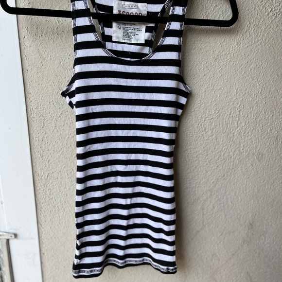Purple Jeans 24/31 + B/W Stripe Tank M - COMBO DEAL! - Picture 2 of 7